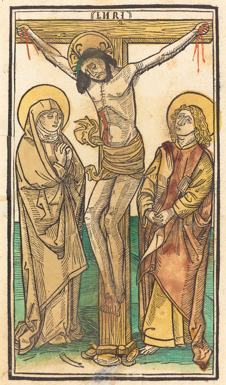 Kristus på korset, ca. 1485. av Unbekannt