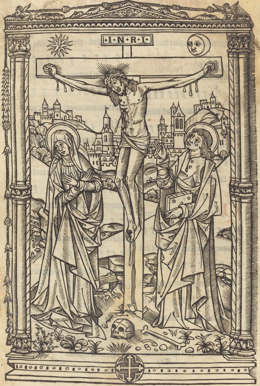 Kristus på korset, ca. 1490. av Unbekannt