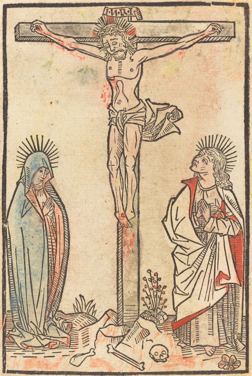 Kristus på korset, ca. 1490. av Unbekannt