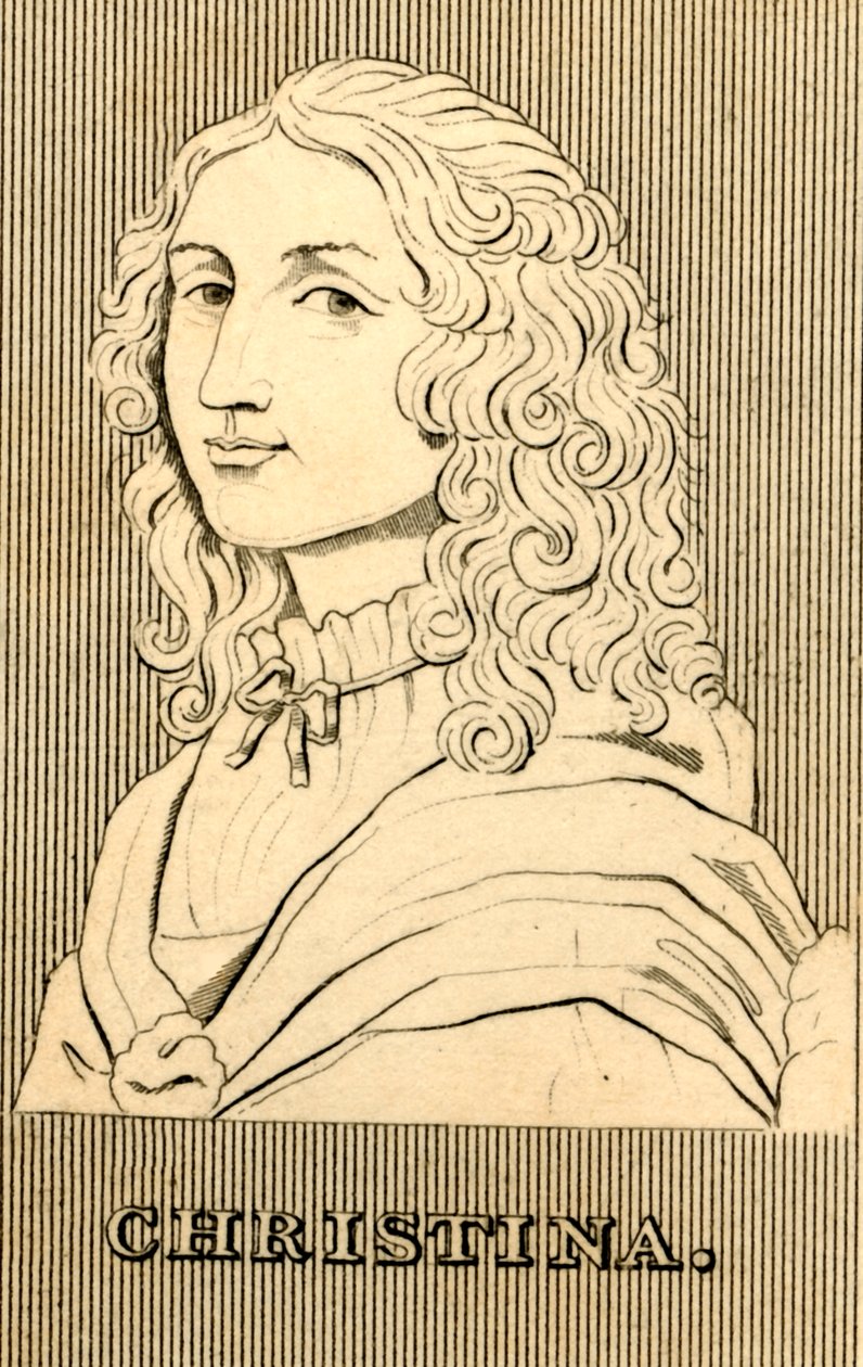 Christina, 1626-1689, 1830. av Unbekannt