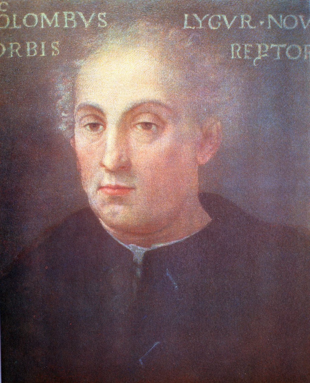 Christopher Columbus, genovesisk navigatør og oppdagelsesreisende av Unbekannt