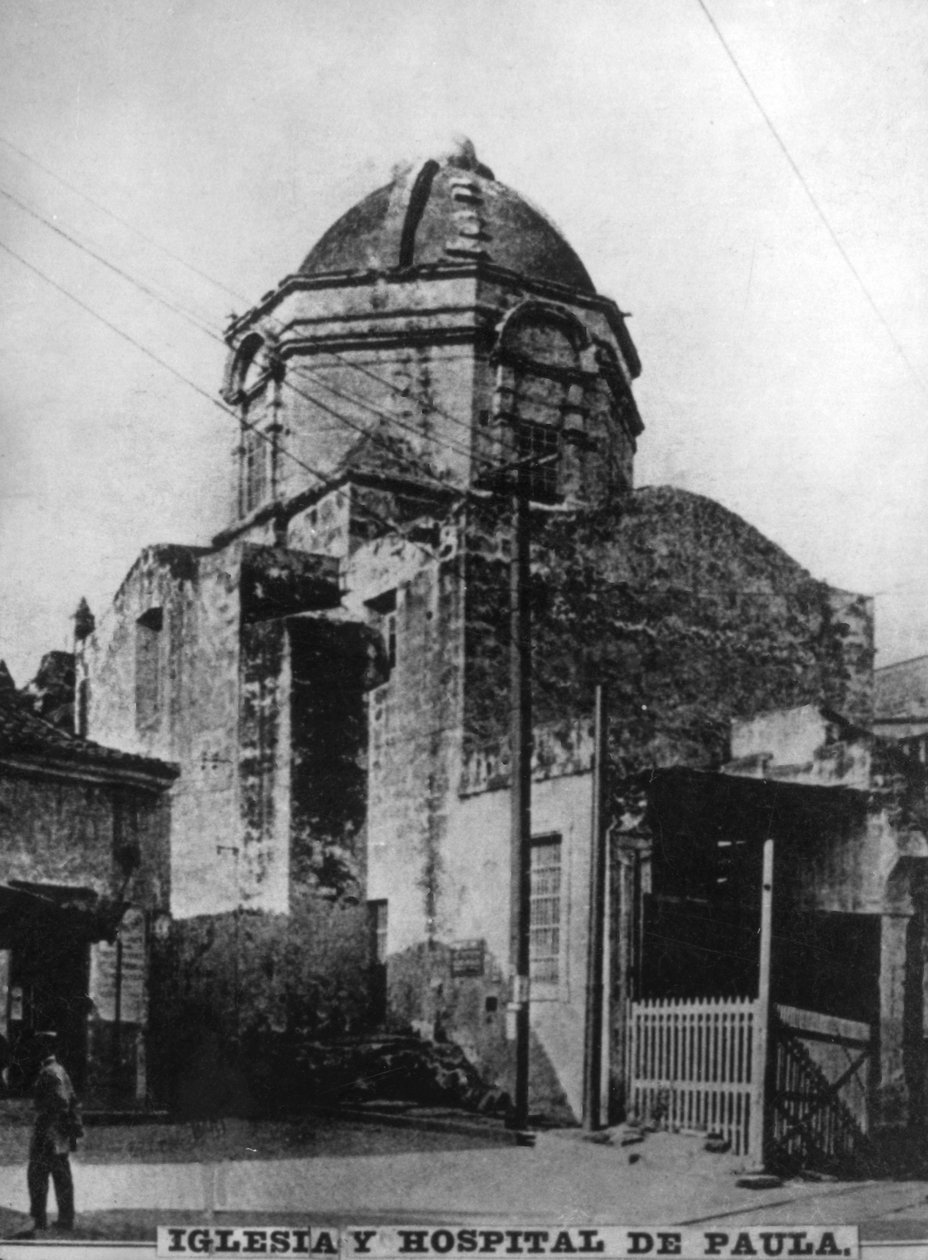 Kirke og sykehus Paula, 1664, 1920-årene av Unbekannt