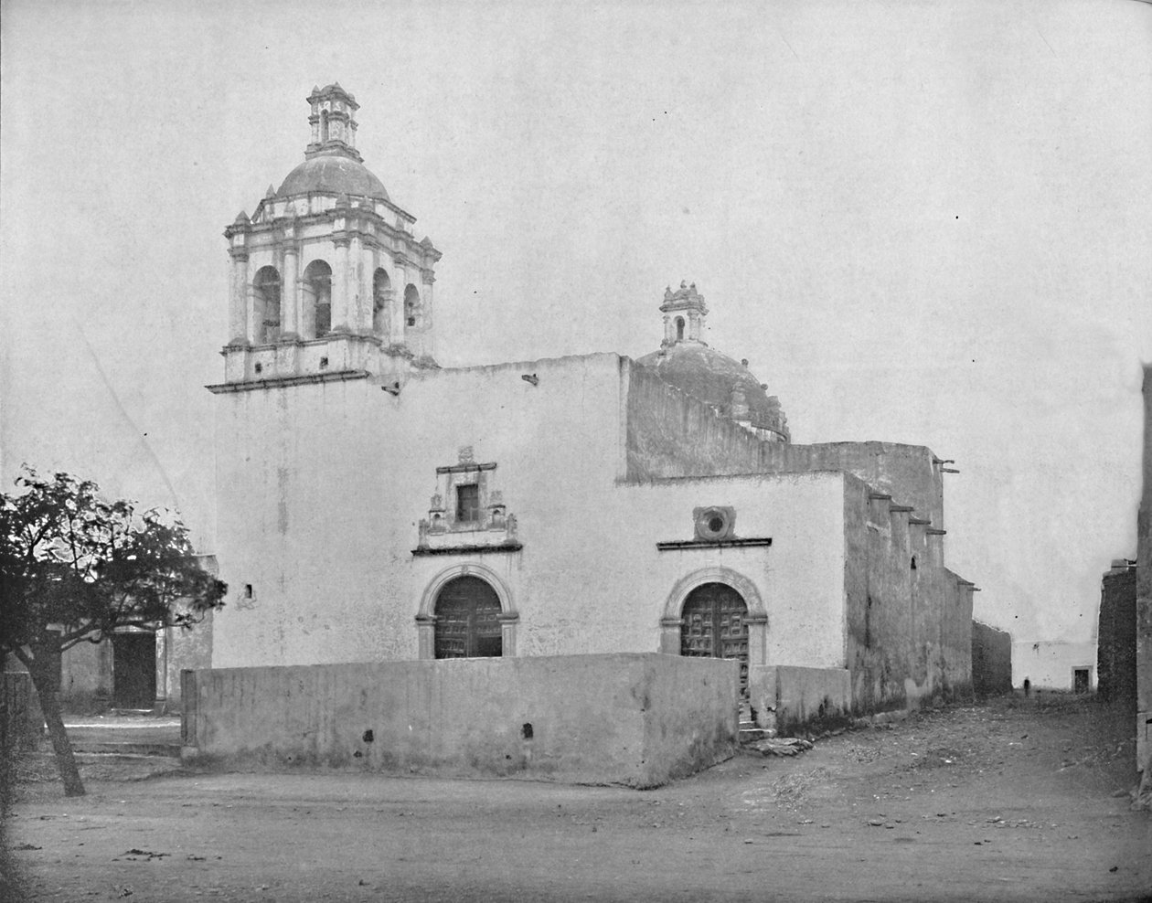 Church of Guadaloupe, Chihuahua, Mexico, c1897. av Unbekannt