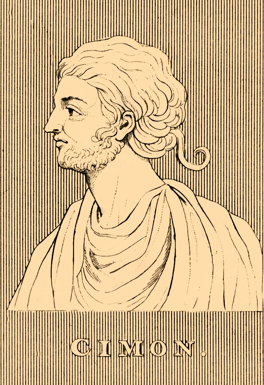 Cimon, c510-450 f.Kr., 1830. av Unbekannt
