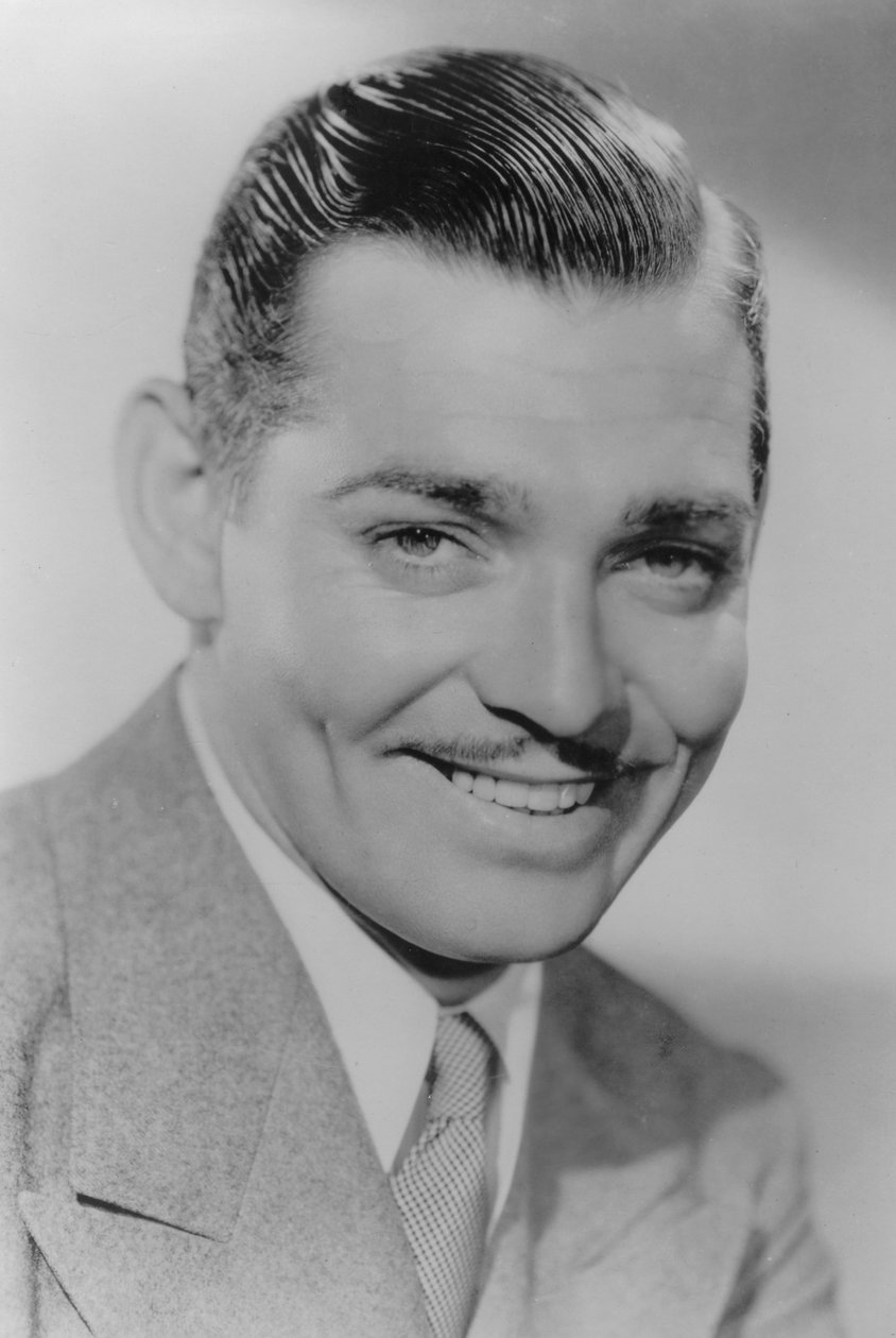 Clark Gable 1901-1960, amerikansk skuespiller, ca 1930-tallet av Unbekannt