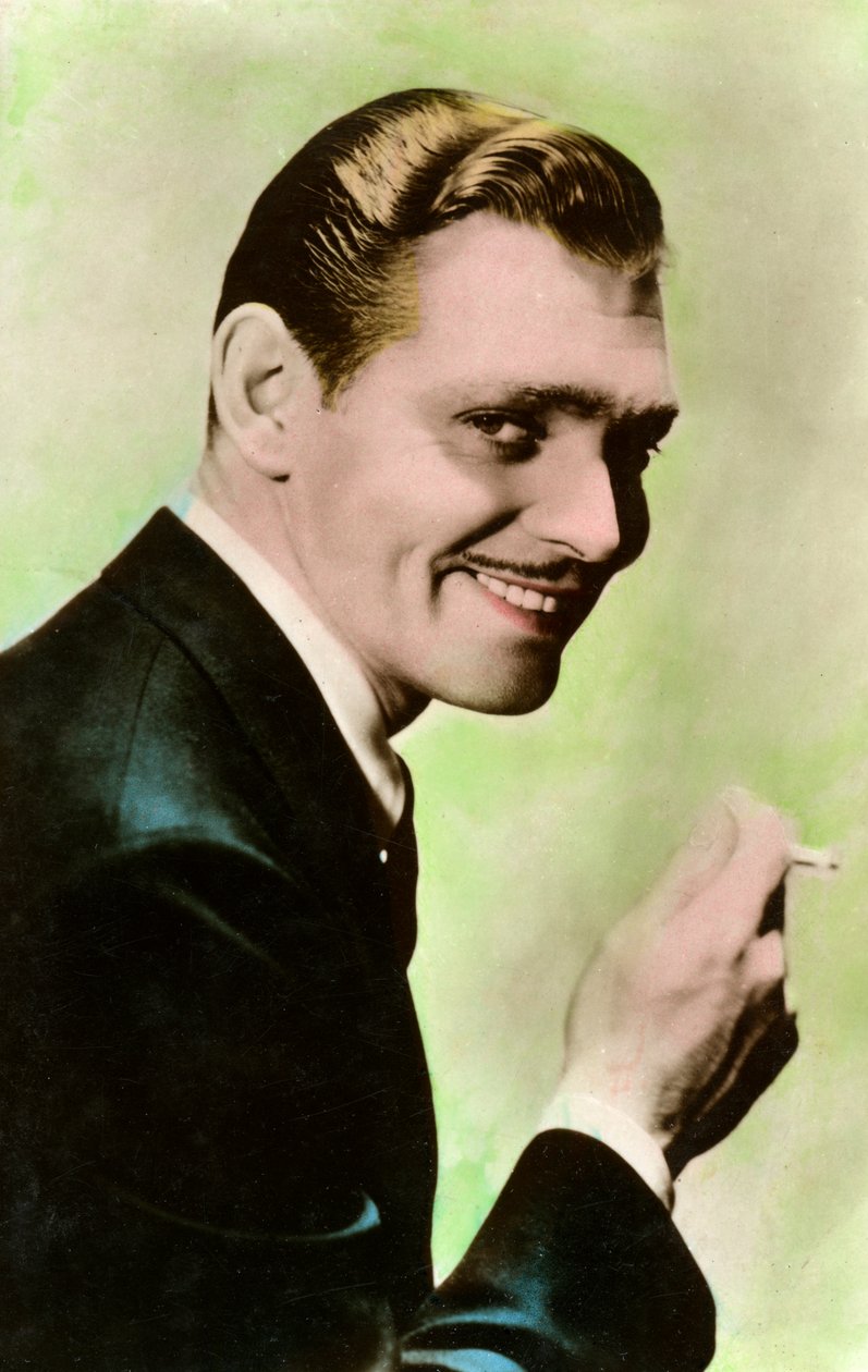 Clark Gable , amerikansk skuespiller, 1900-tallet av Unbekannt