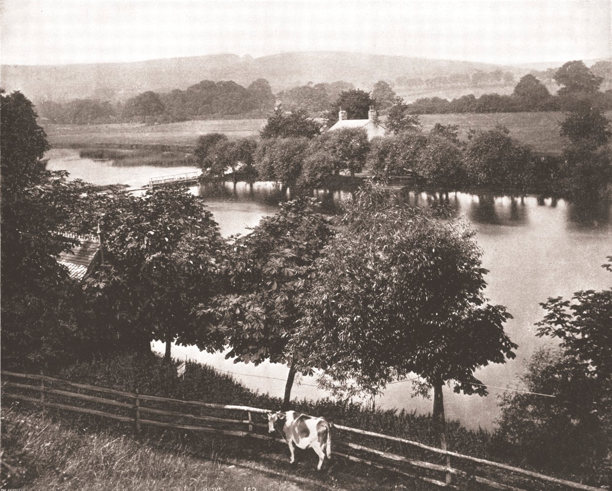 Cleeve Weir, Gloucestershire, 1894. av Unbekannt