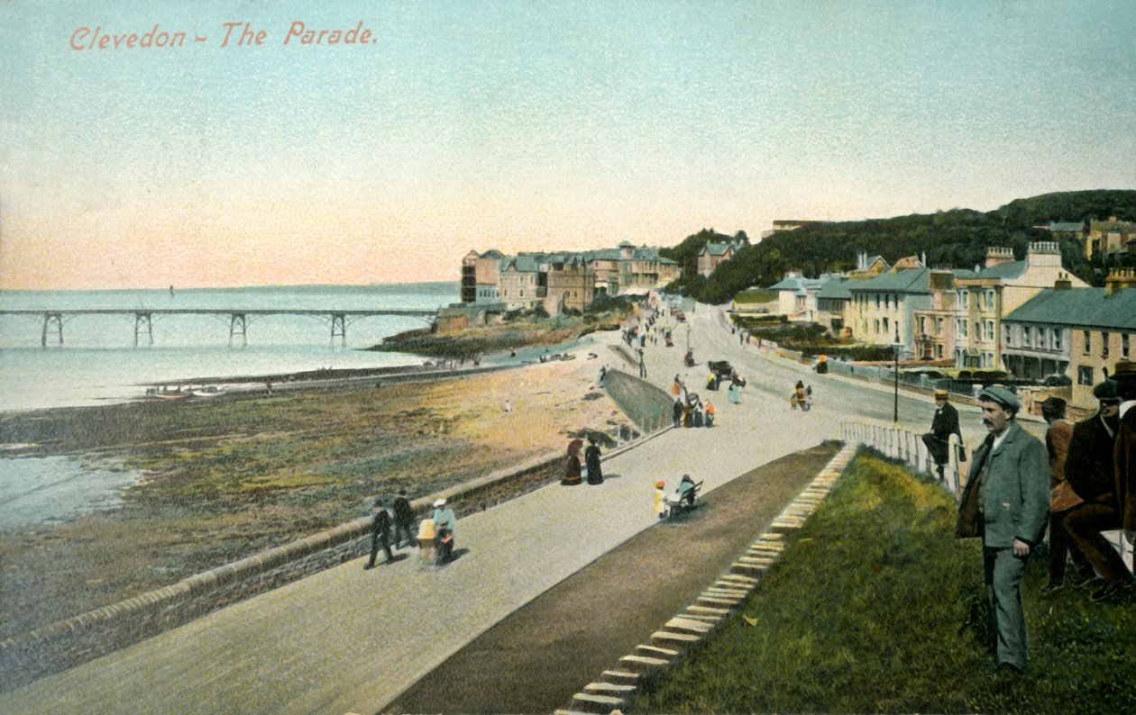 Clevedon - The Parade, 1907. av Unbekannt