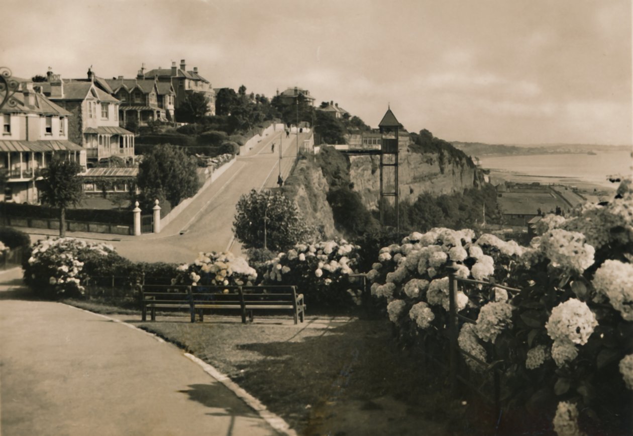 Cliff Road, Shanklin, I.W., c1920. av Unbekannt