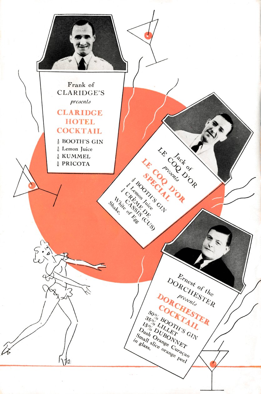 Cocktailoppskrifter, c1935 1935. av Unbekannt