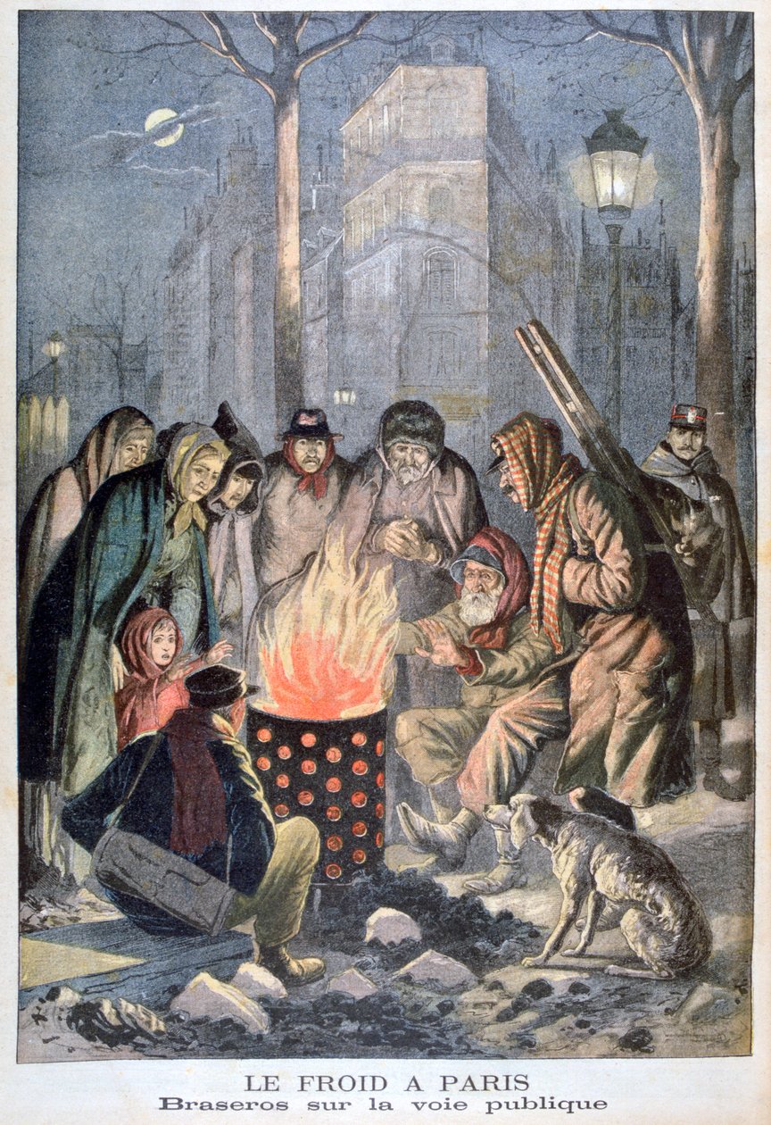 Kalde Paris, 1902 av Unbekannt