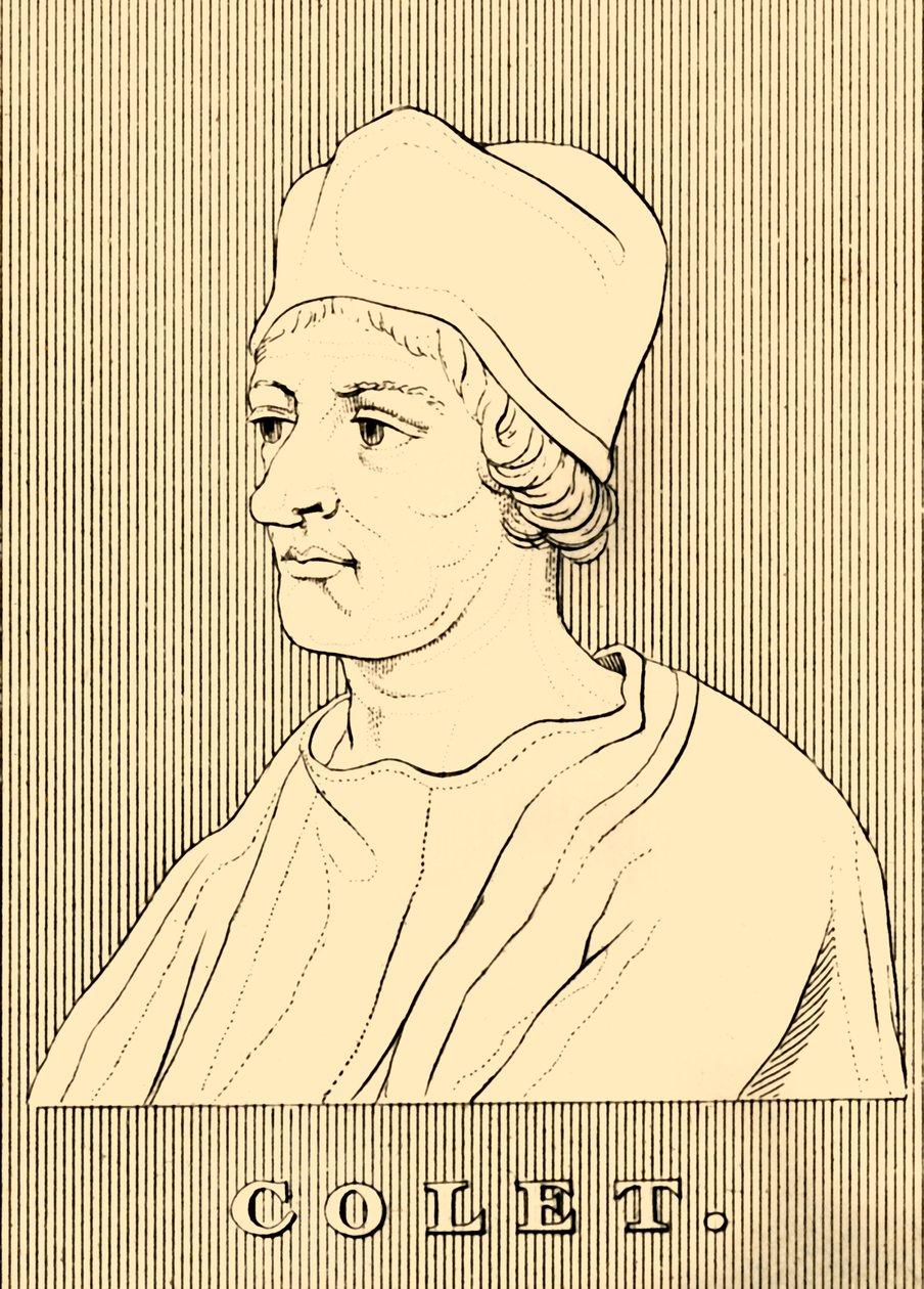 Colet, 1467-1519, 1830. av Unbekannt