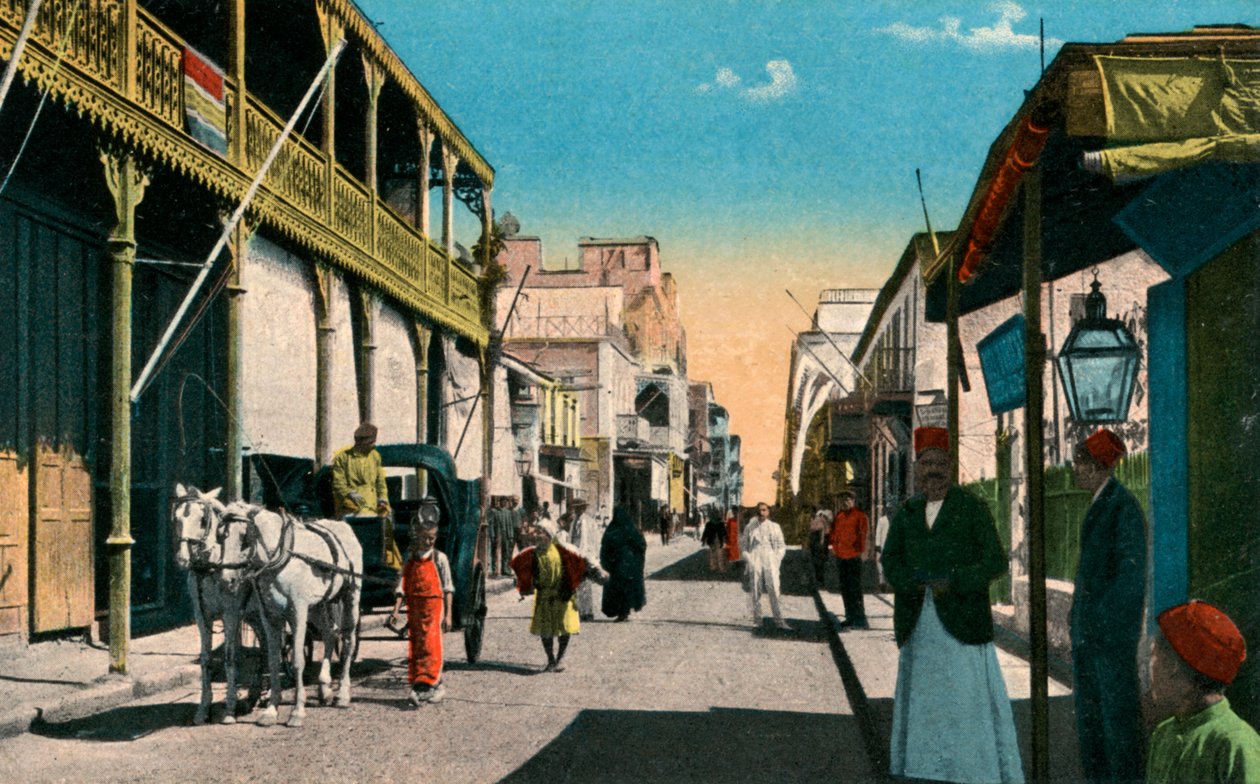 Colmar Street, Suez, Egypt, 1900-tallet av Unbekannt