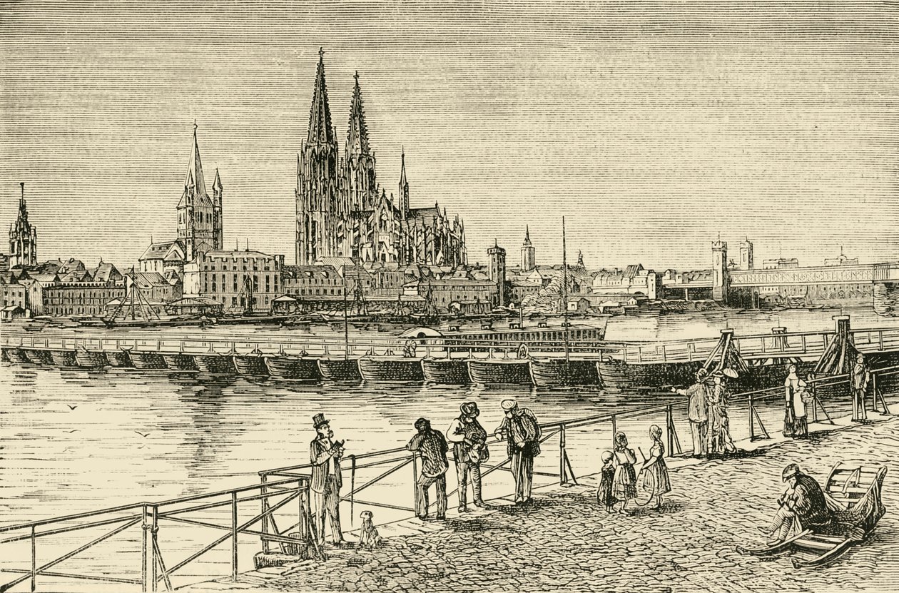 Köln, 1890. av Unbekannt
