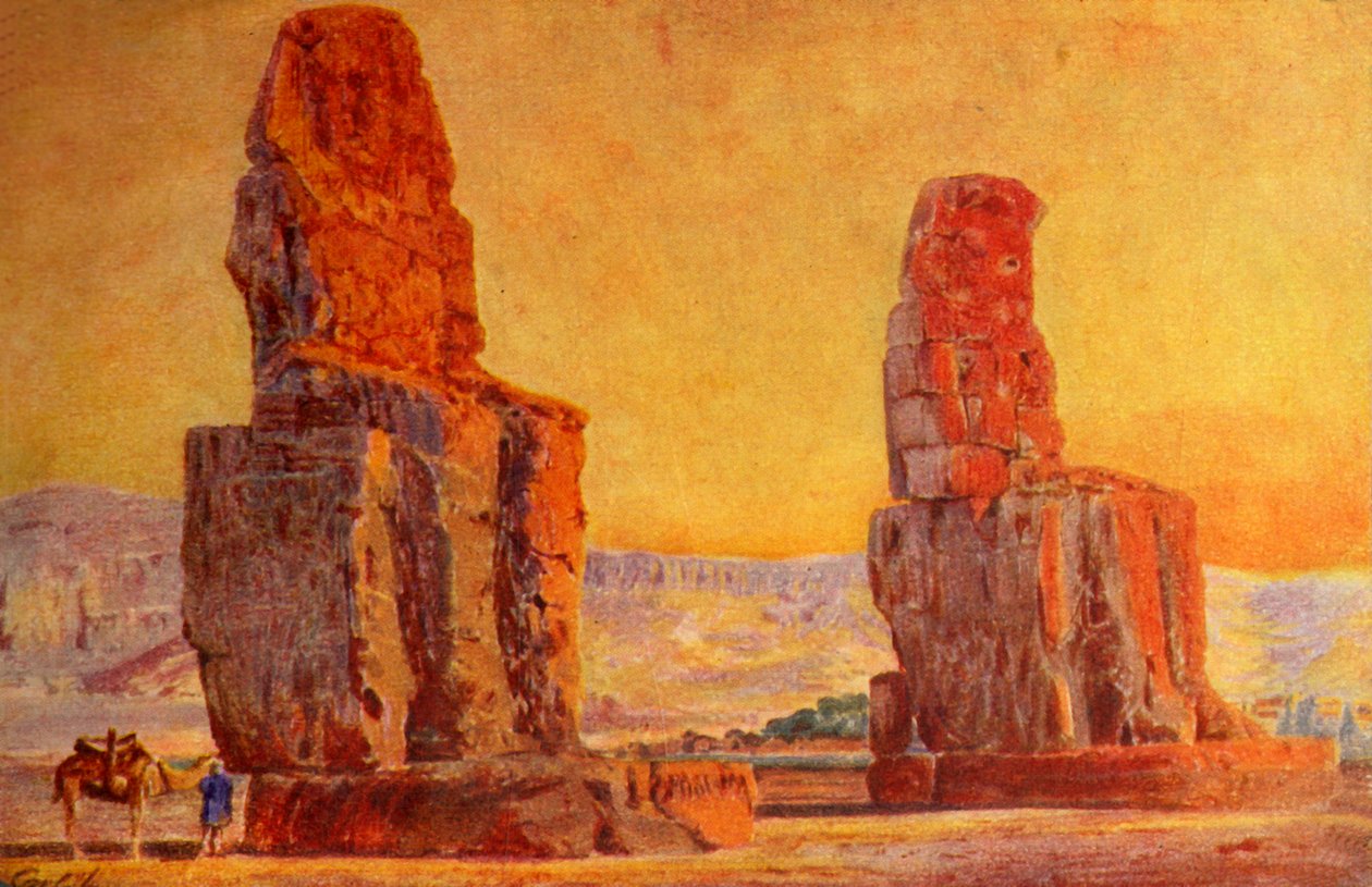 Colossus of Theben, c1918-c1939. av Unbekannt