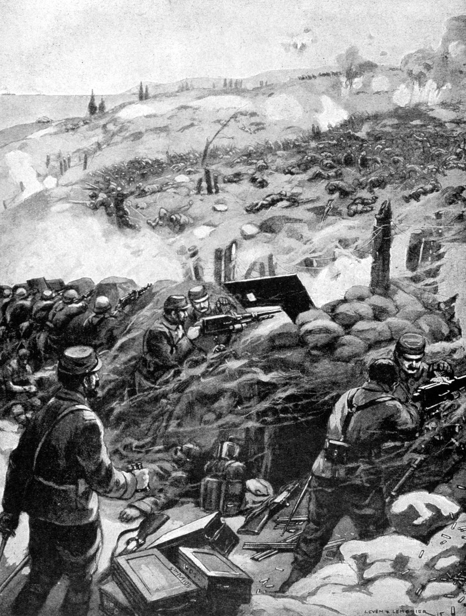 Kamp i Dardanellene, Achi Baba, 1915 av Unbekannt