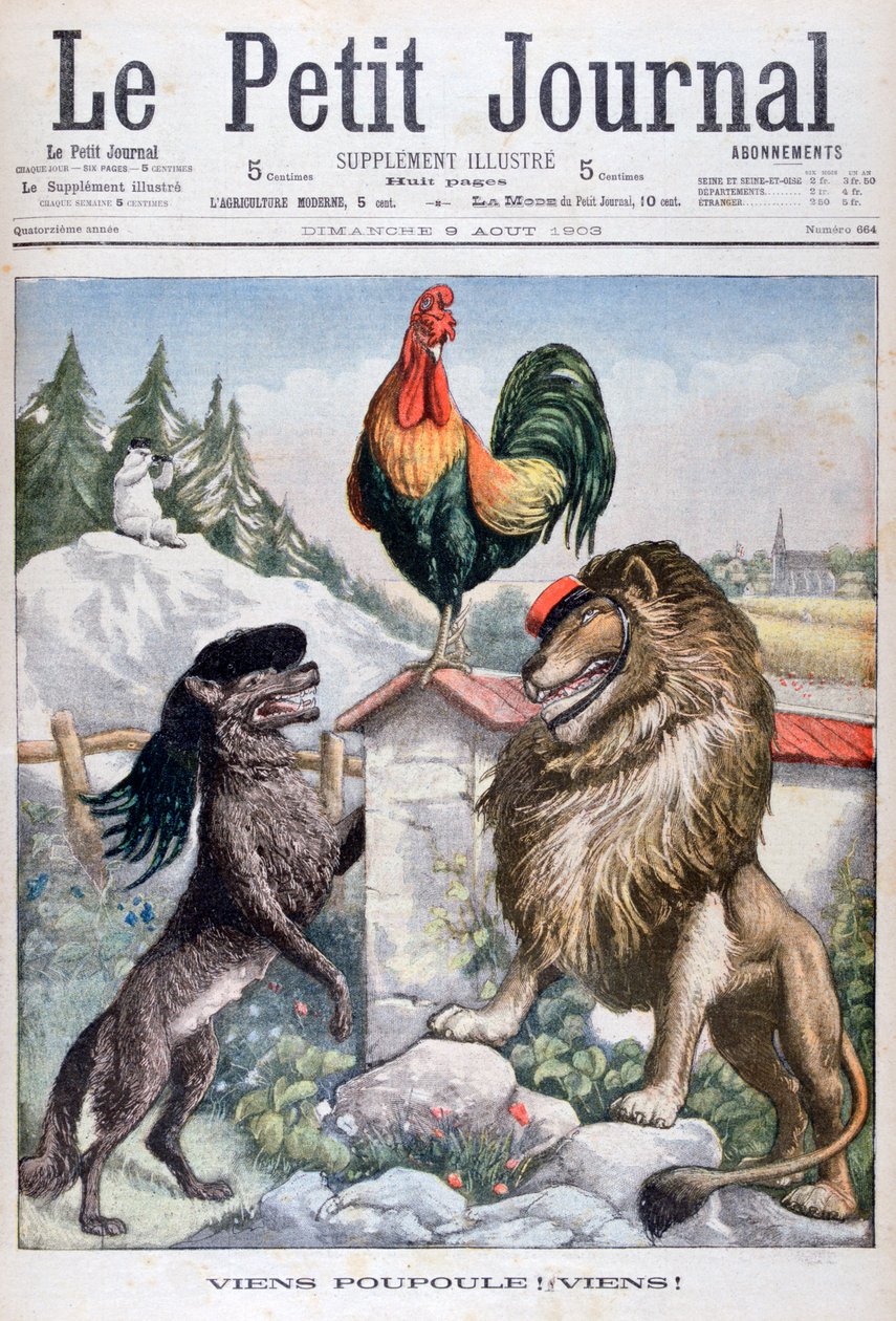 Kom hane, kom!, 1903 av Unbekannt