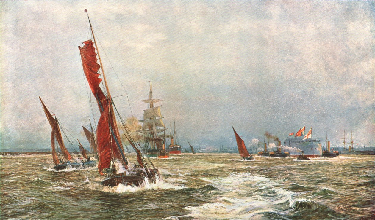 Handel og sjøkraft, 1898, c1902. av Unbekannt