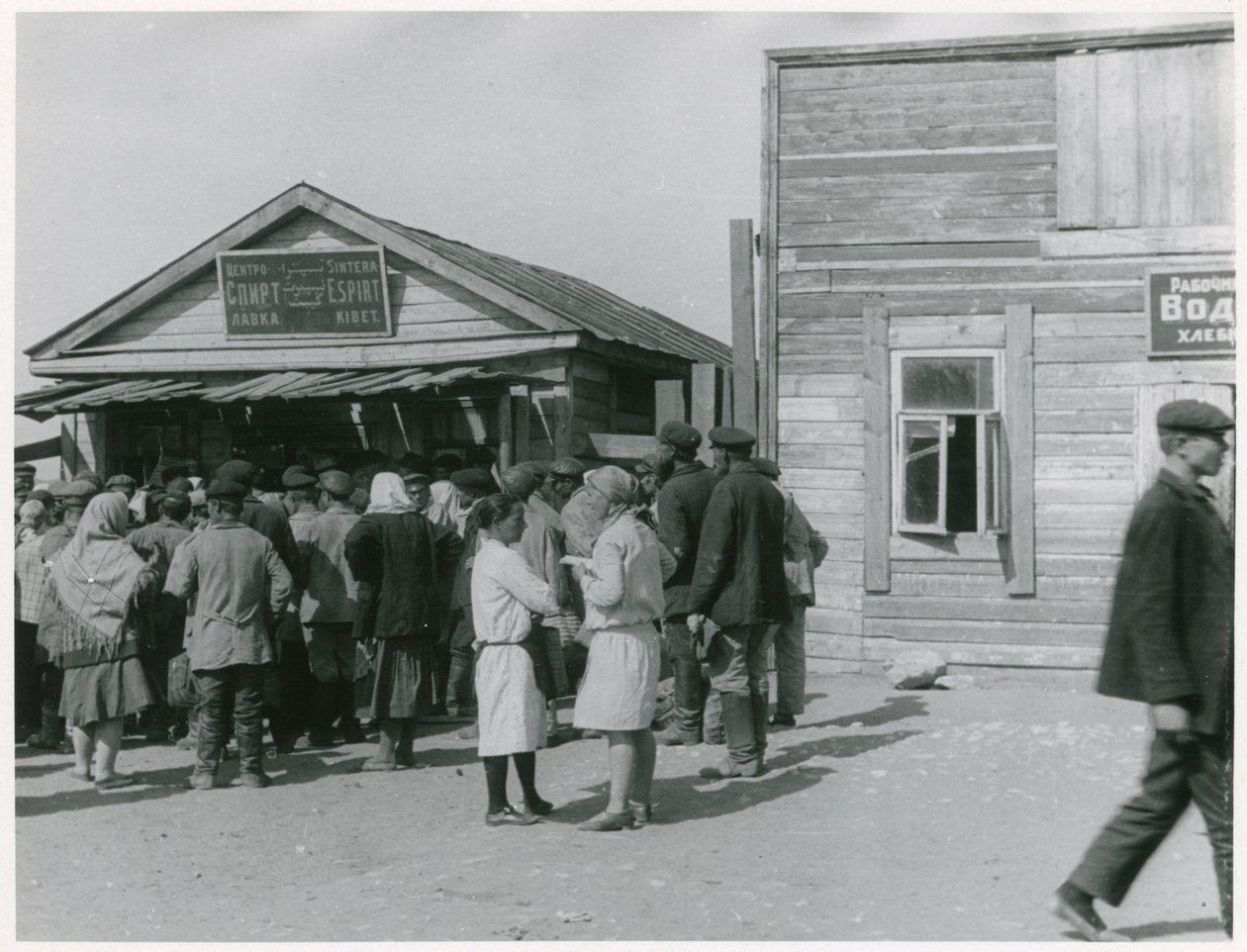 Kommunistisk kollektivisering av jordbruket, USSR, tidlig på 1930-tallet av Unbekannt