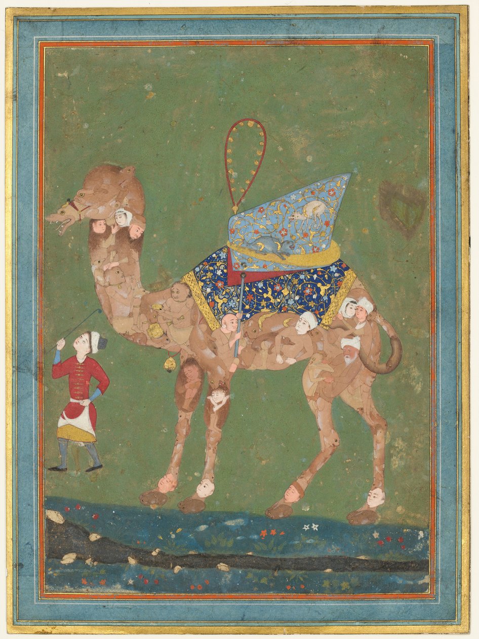 Composite Camel with Attendant, tredje kvartal 1500-tallet. av Unbekannt