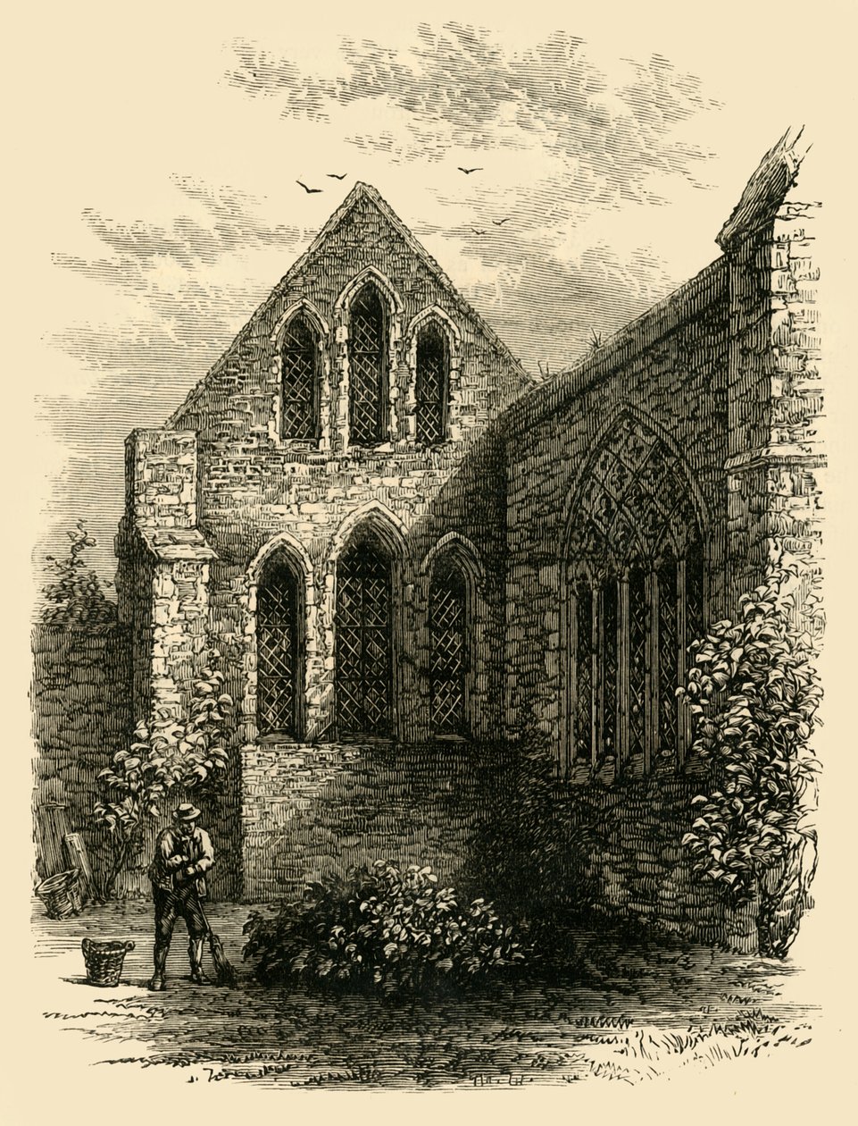 Konsistoriretten, St. Frelsers kirke, 1820, c1878. av Unbekannt