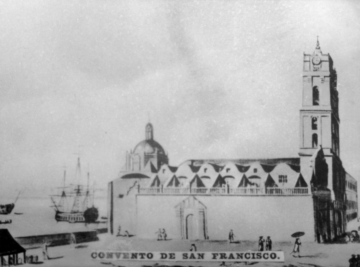 Klosteret Saint Francisco, 1738, 1920-tallet av Unbekannt