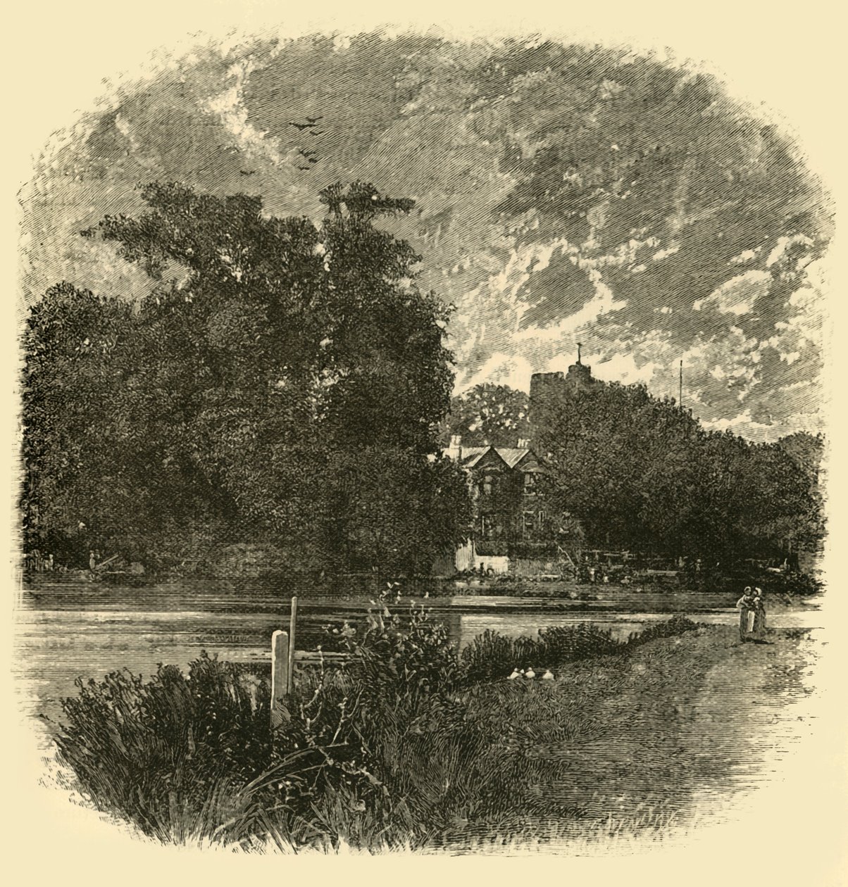 Cookham, 1898. av Unbekannt