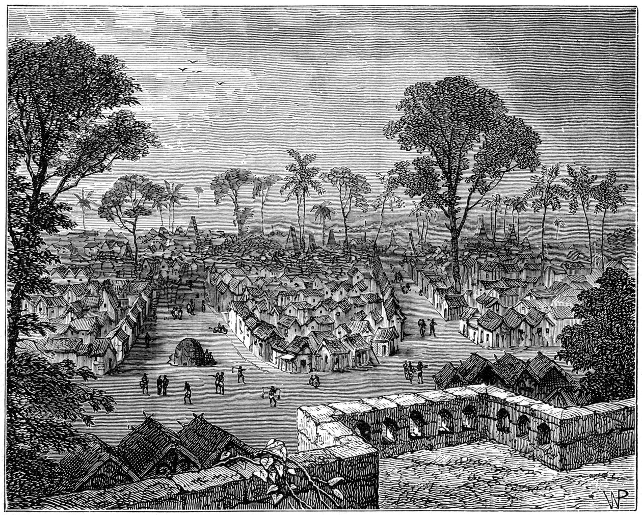 Coomassie, Ashanti-krigen, Afrika, 1900 av Unbekannt