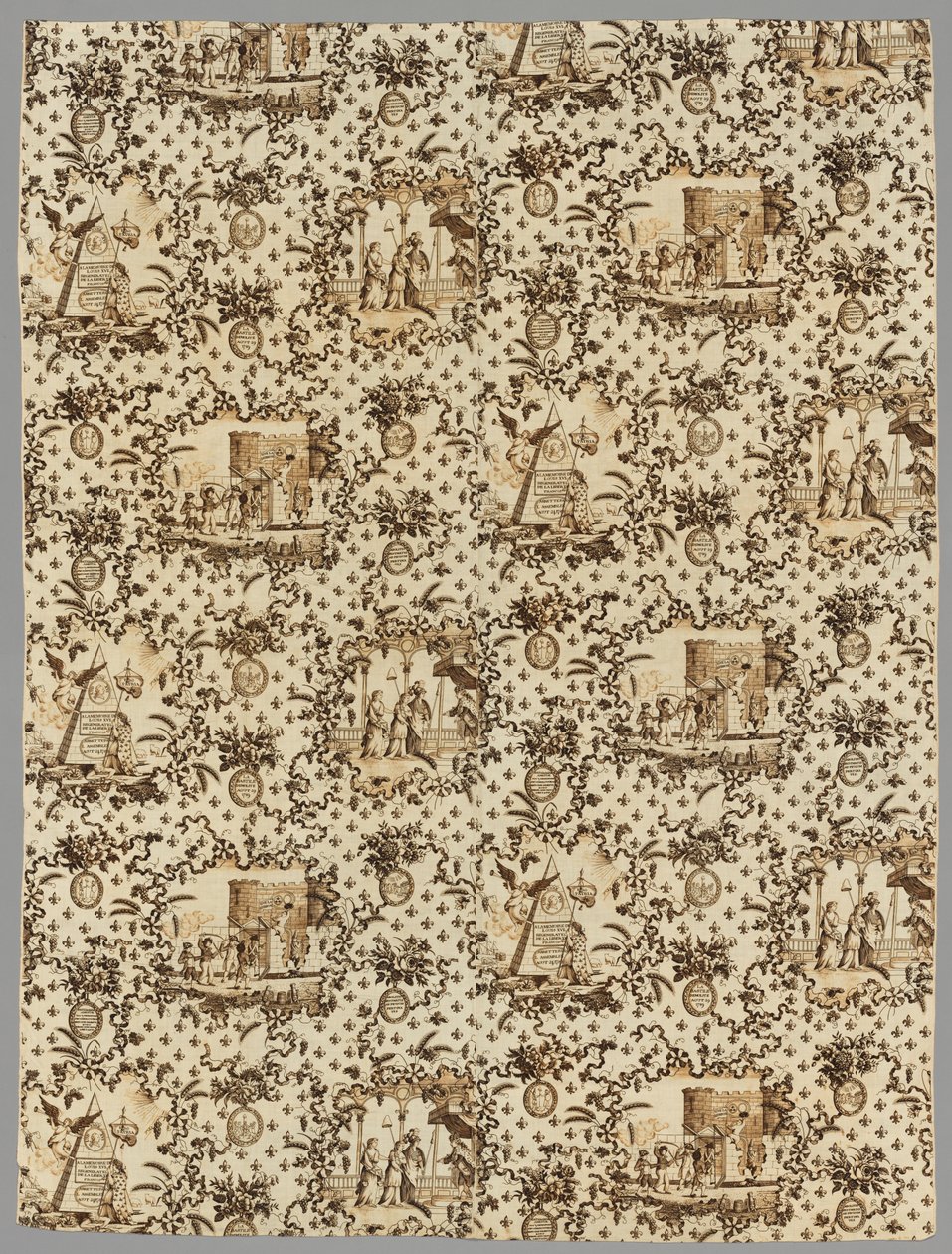 Kobbertrykt lin, 1789-1791. av Unbekannt