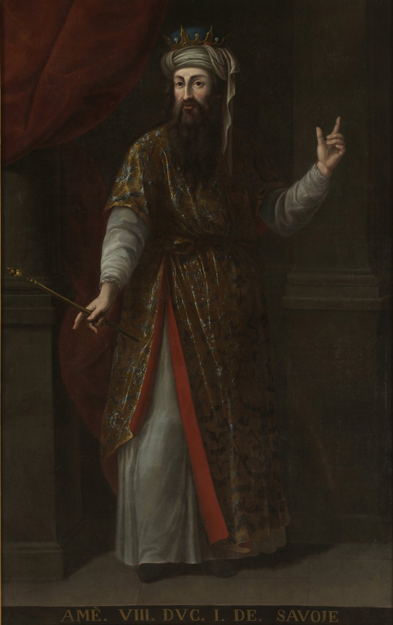 Grev Amadeus VIII av Savoy 1383-1451 av Unbekannt
