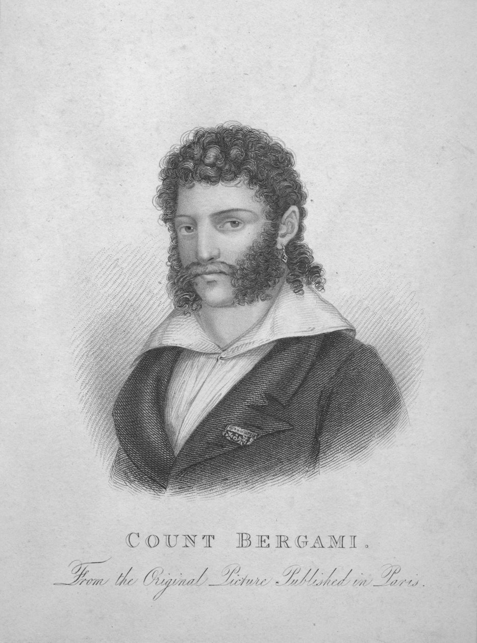 Grev Bergami, c1820. av Unbekannt