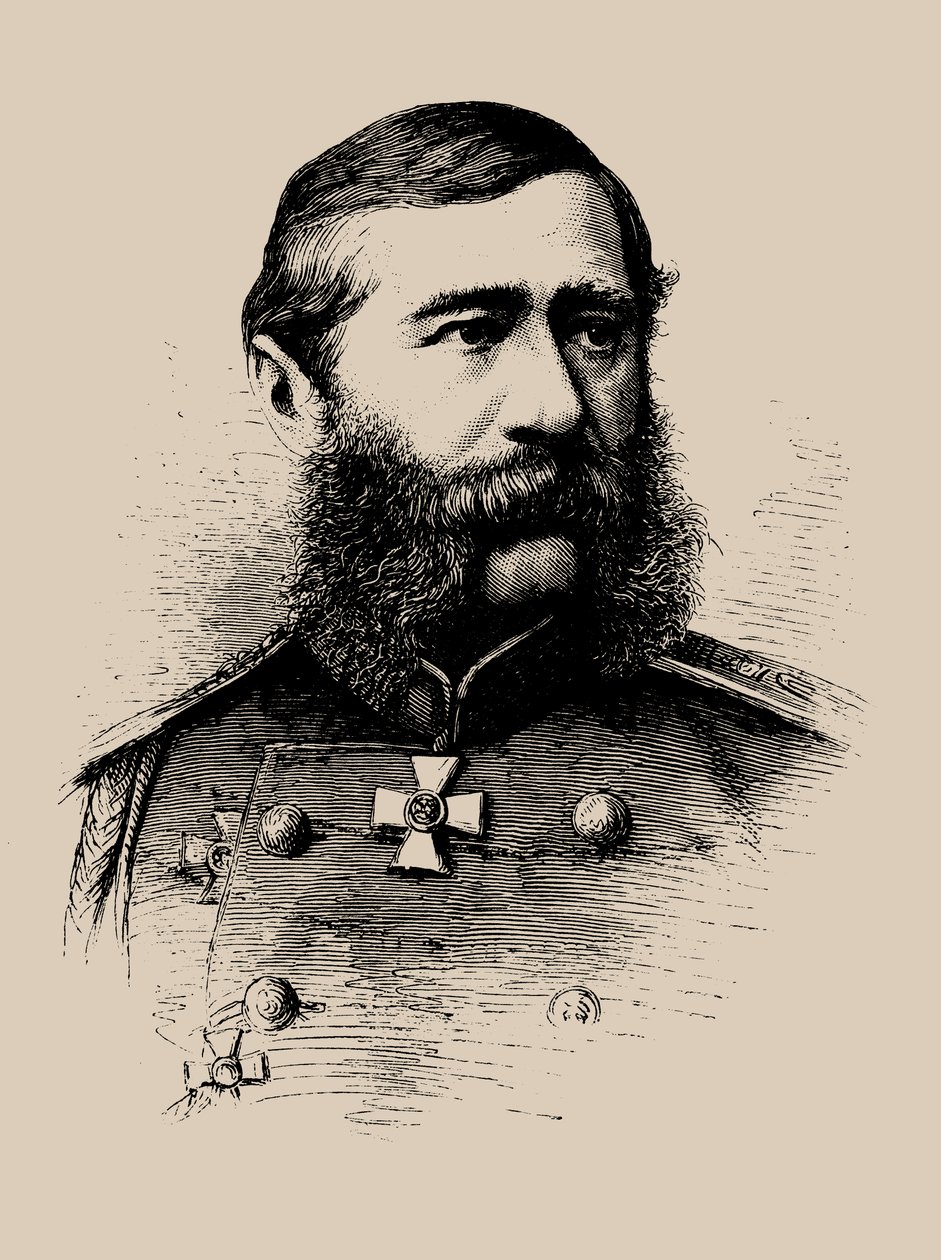 Grev Mikhail Tarielovich Loris-Melikov 1825-1888, 1880. av Unbekannt
