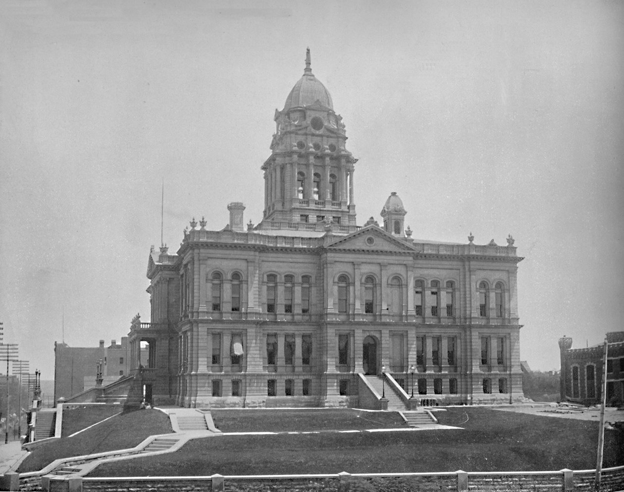 Court House, Omaha, Nebraska, c1897. av Unbekannt