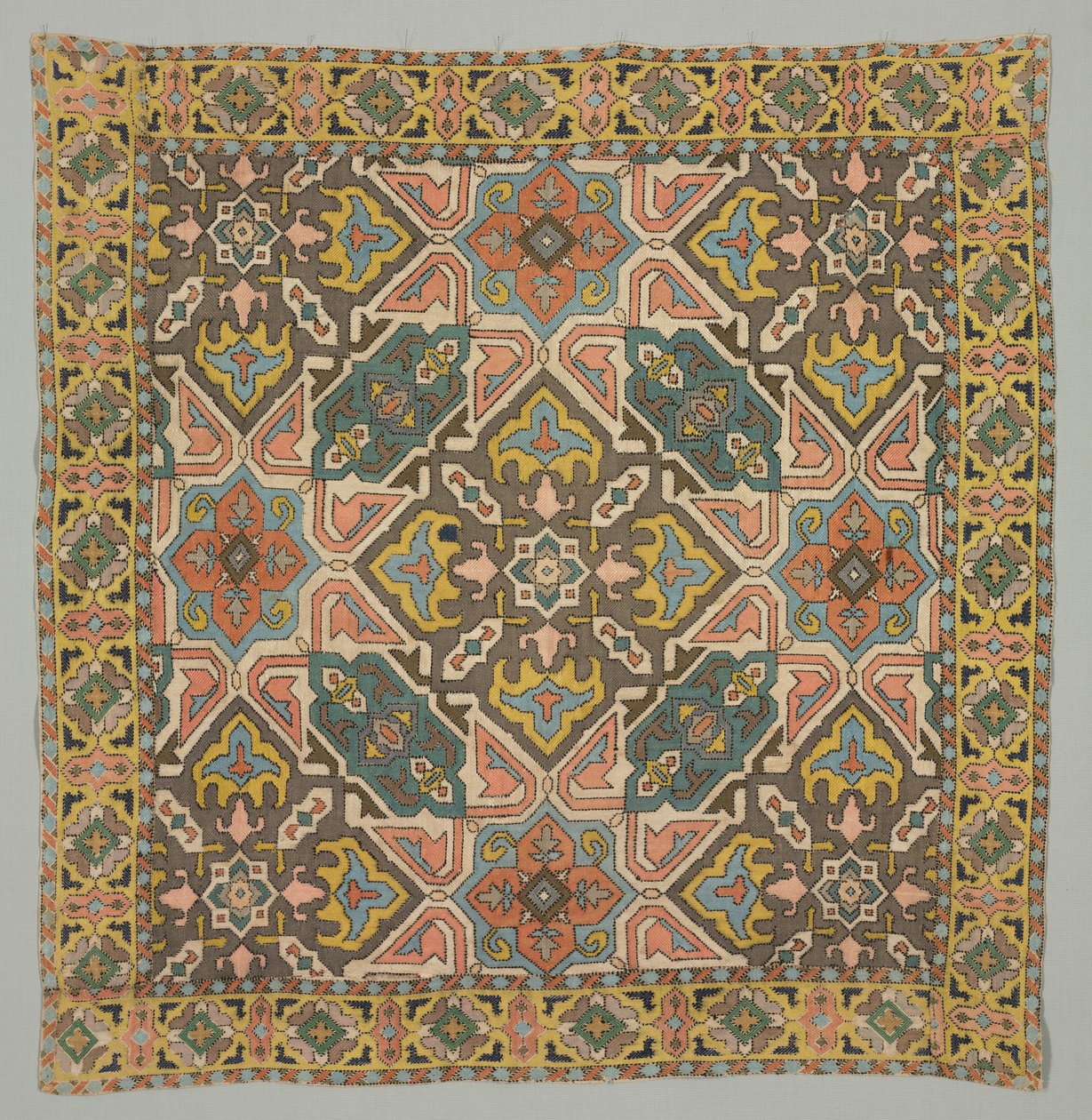 Omslag med geometrisk design, 1800-tallet. av Unbekannt