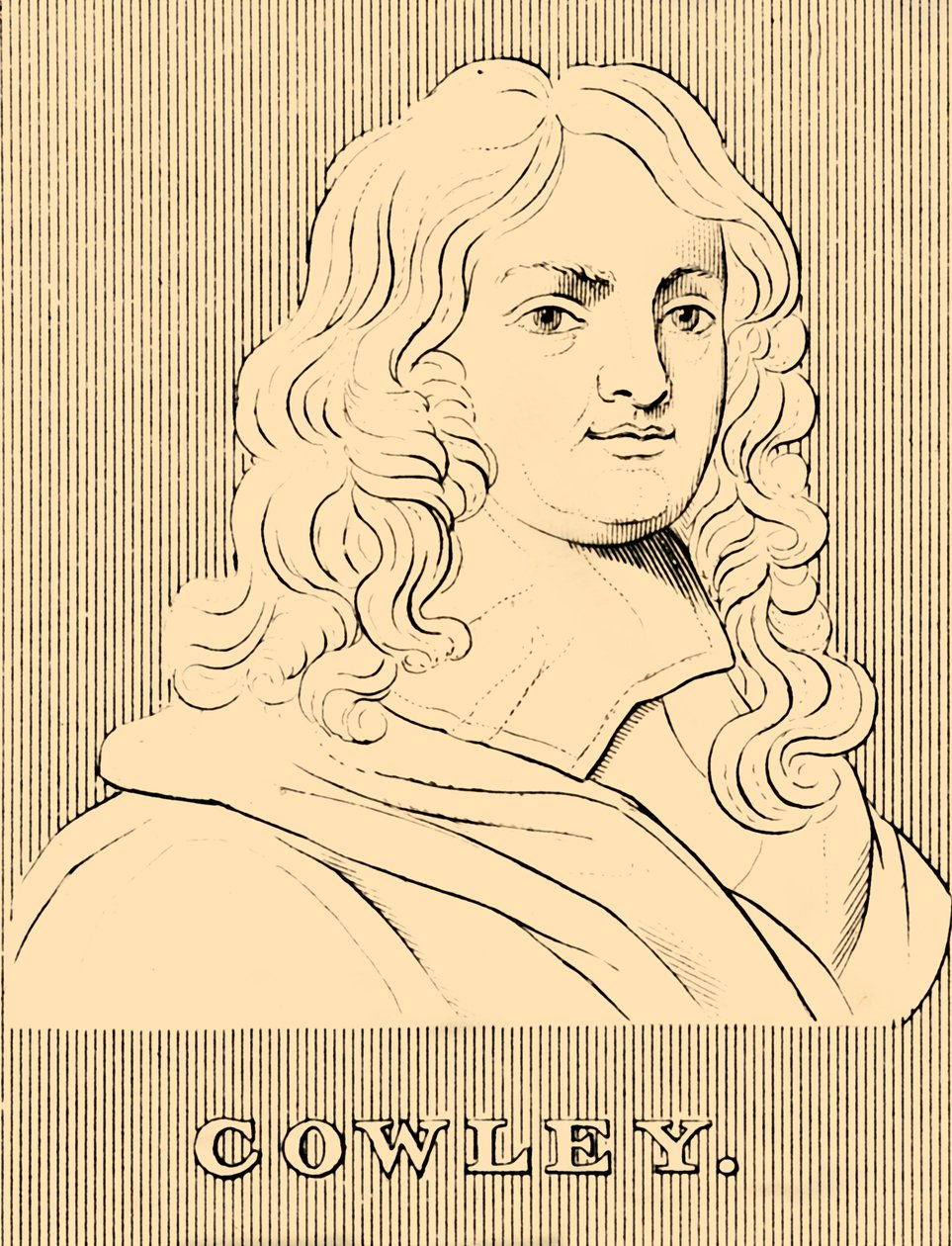 Cowley, 1618-1667, 1830. av Unbekannt