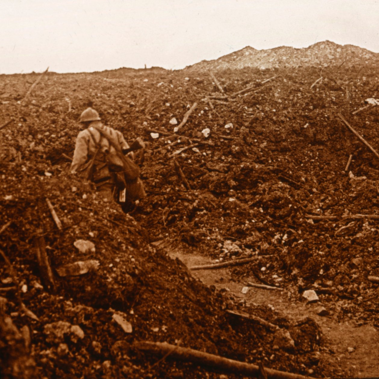 Craonne, Nord-Frankrike, c1914-c1918 av Unbekannt