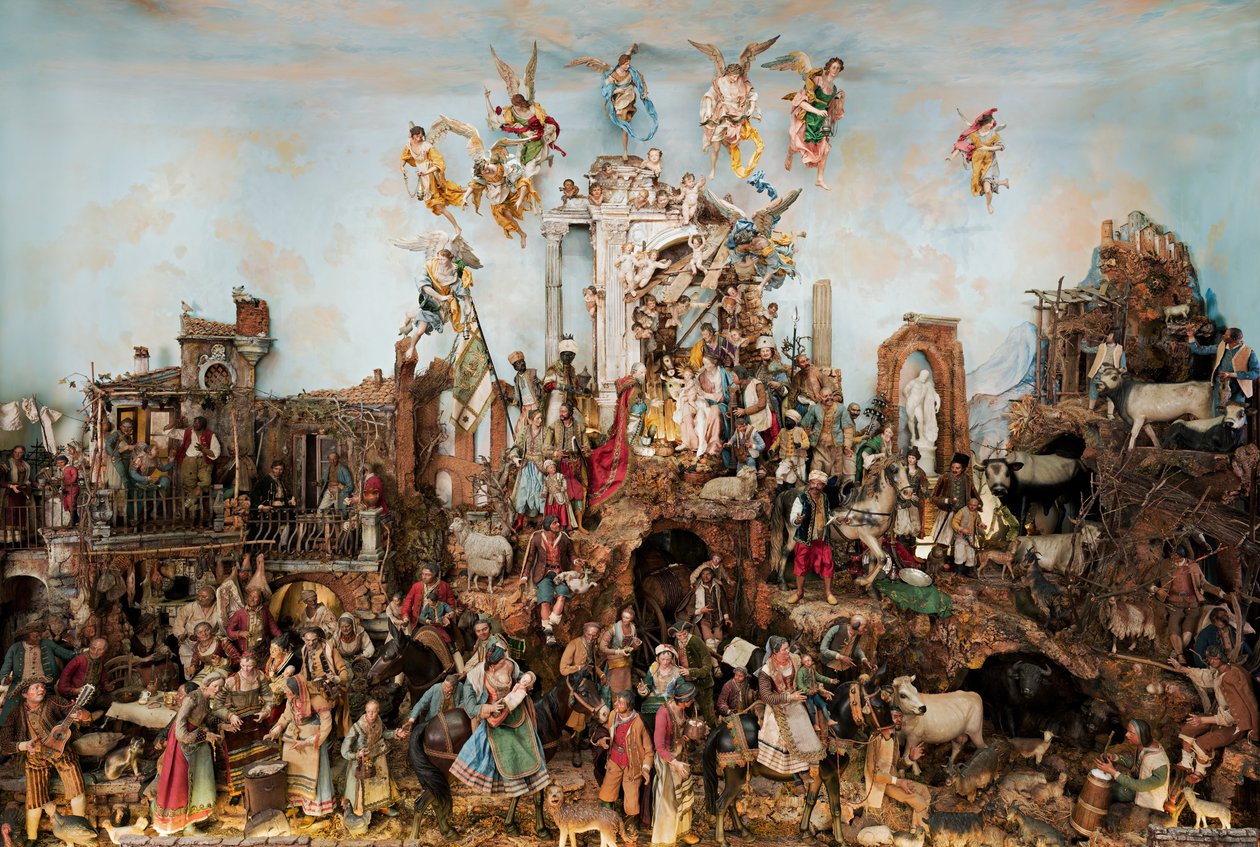 Crèche, midten av 1700-tallet. av Unbekannt