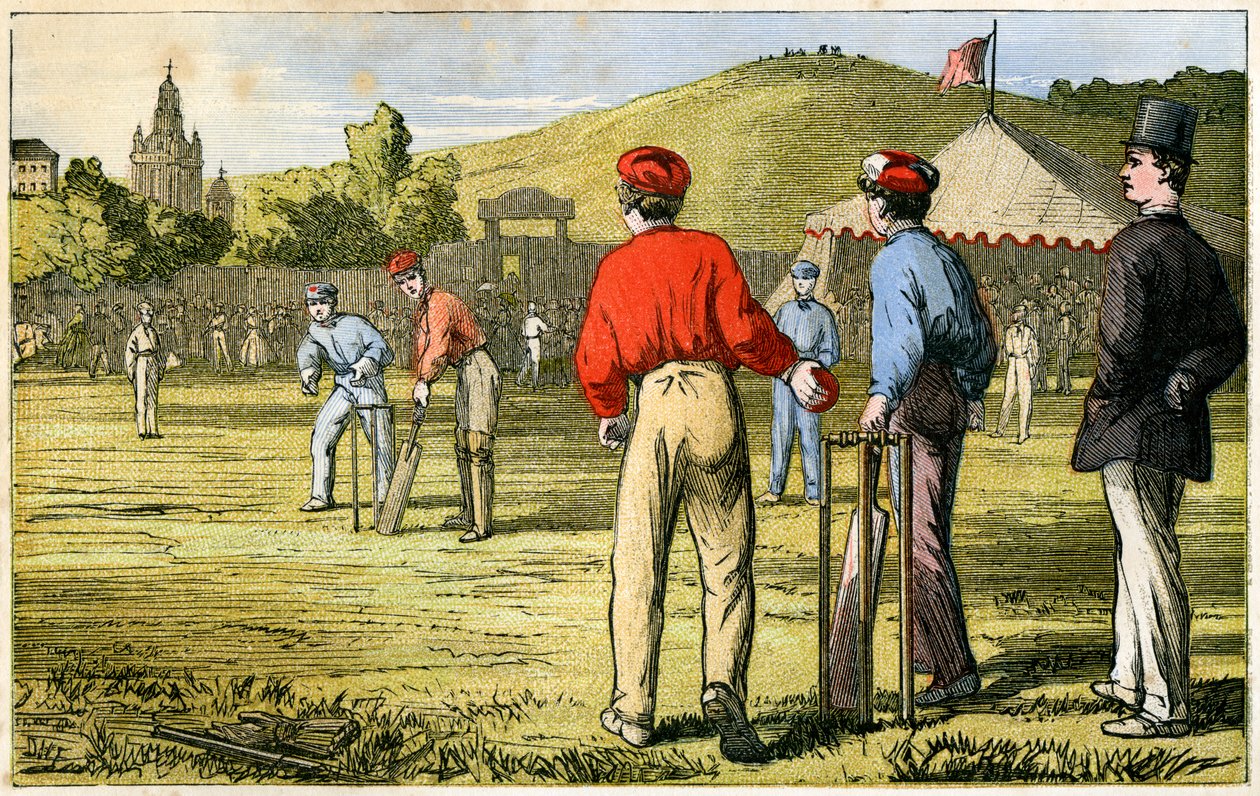Cricket, 1800-tallet av Unbekannt