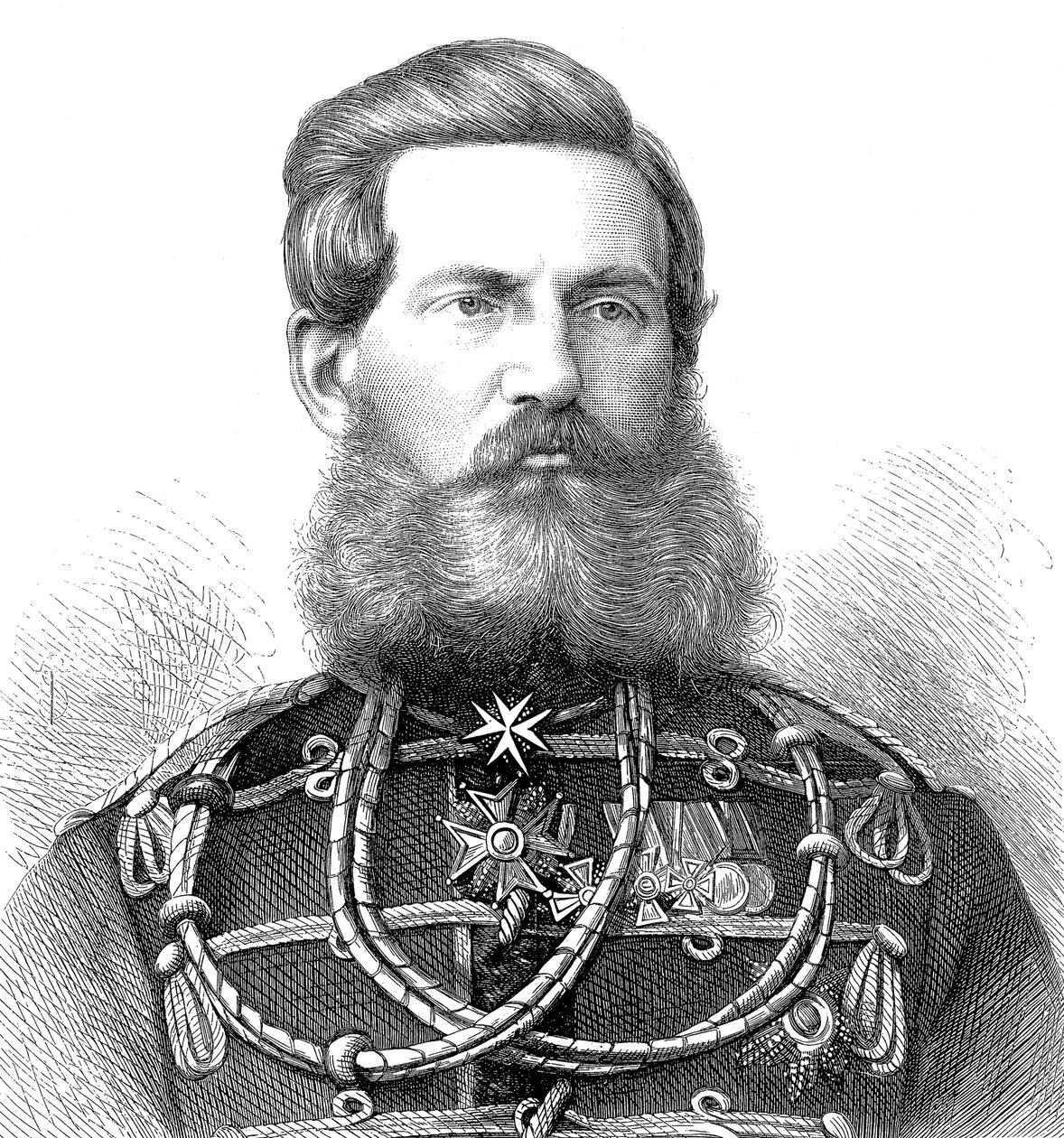 Kronprins Frederick William av Preussen, 1870. av Unbekannt