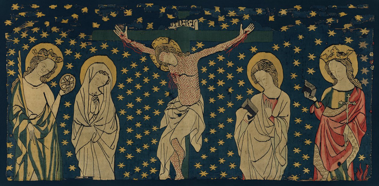 Korsfestelse, tysk, ca. 1325-50. av Unbekannt