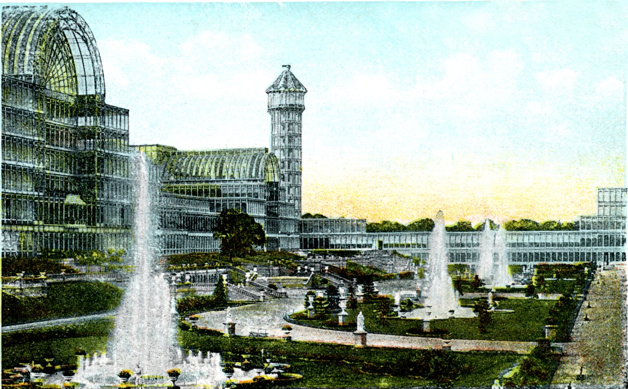 Crystal Palace, London, 1900-tallet av Unbekannt