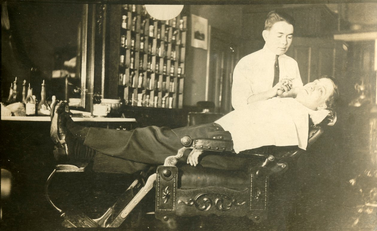 Cuban Barber, ca 1930-tallet. av Unbekannt