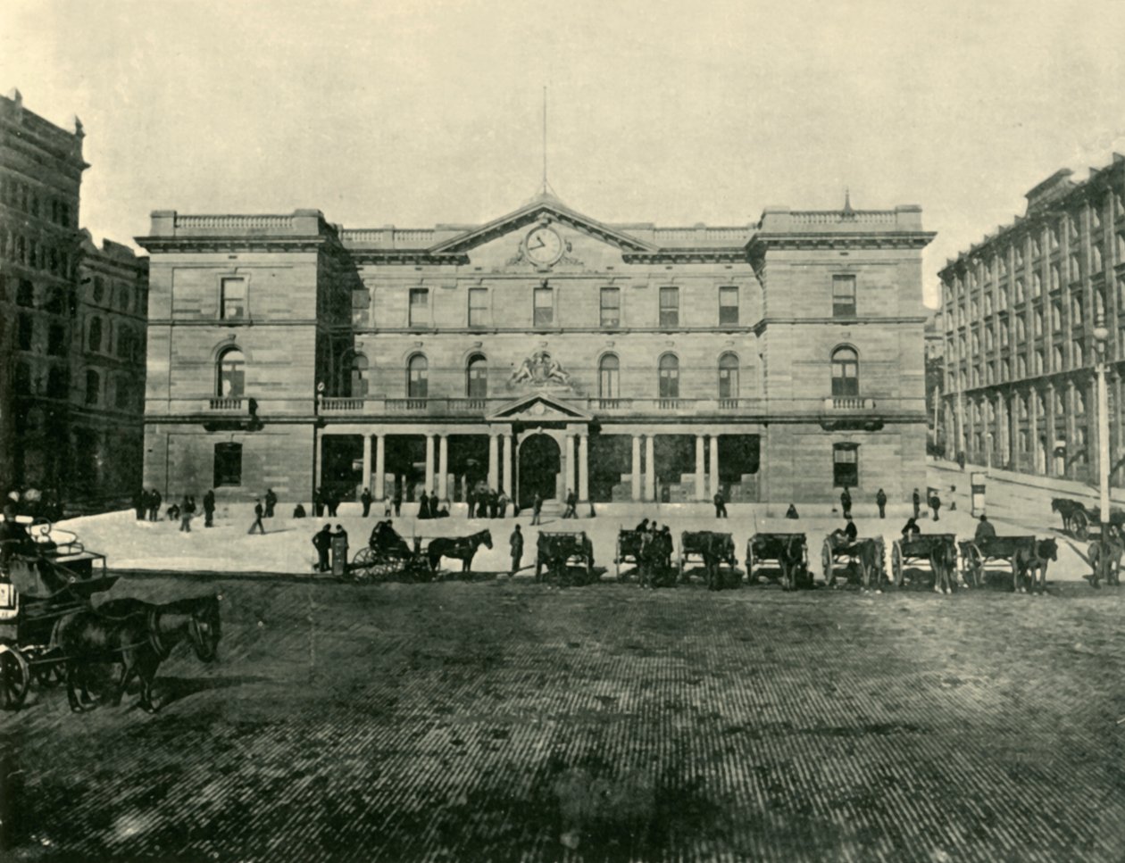 Custom House, Sydney, 1901. av Unbekannt