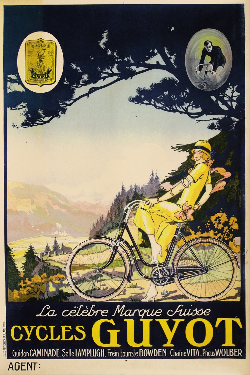 Cycles Guyot, ca. 1920. av Unbekannt