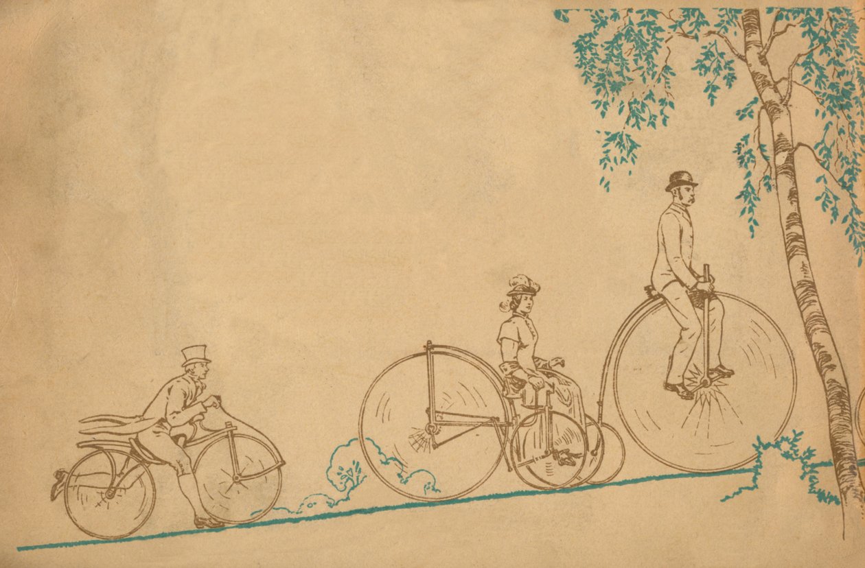 Sykling 1839-1939 bakside, 1939 av Unbekannt