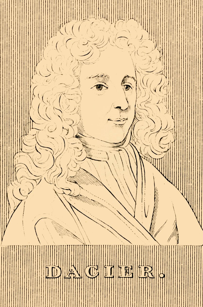 Dacier, 1651-1722, 1830. av Unbekannt