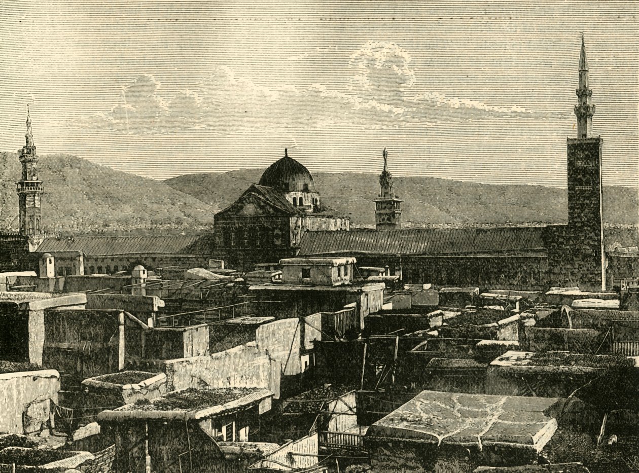 Damaskus, 1890. av Unbekannt
