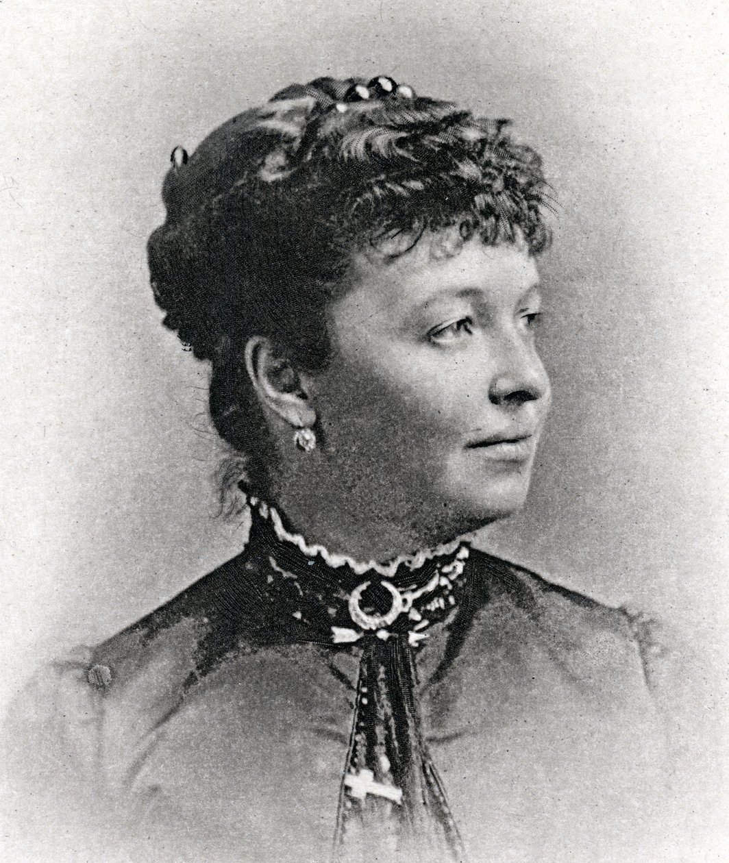 Dame Emma Albani 1852-1930, kanadisk operasanger, c1890 av Unbekannt