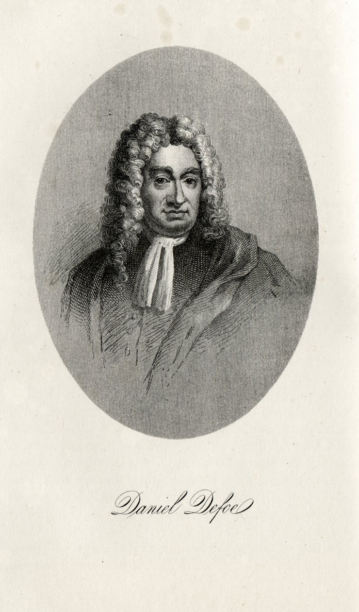 Daniel Defoe 1660-1731, 1700-tallet av Unbekannt