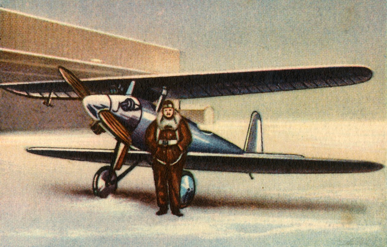 Darmstadt D-18 biplan, 1920-tallet, 1932. av Unbekannt